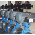 Pneumatic Operated Triple Eccentric Butterfly Valve